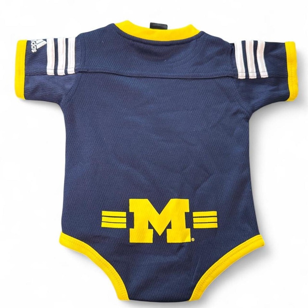 Adidas Michigan Wolverines baby bodysuit 3-6 months - Picture 3 of 3